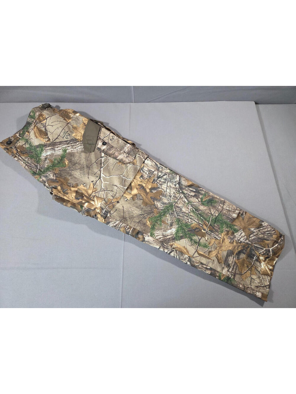Magellan Outdoors Camo Hunting Rain Mens 2XL 42x34 Zip Away Legs